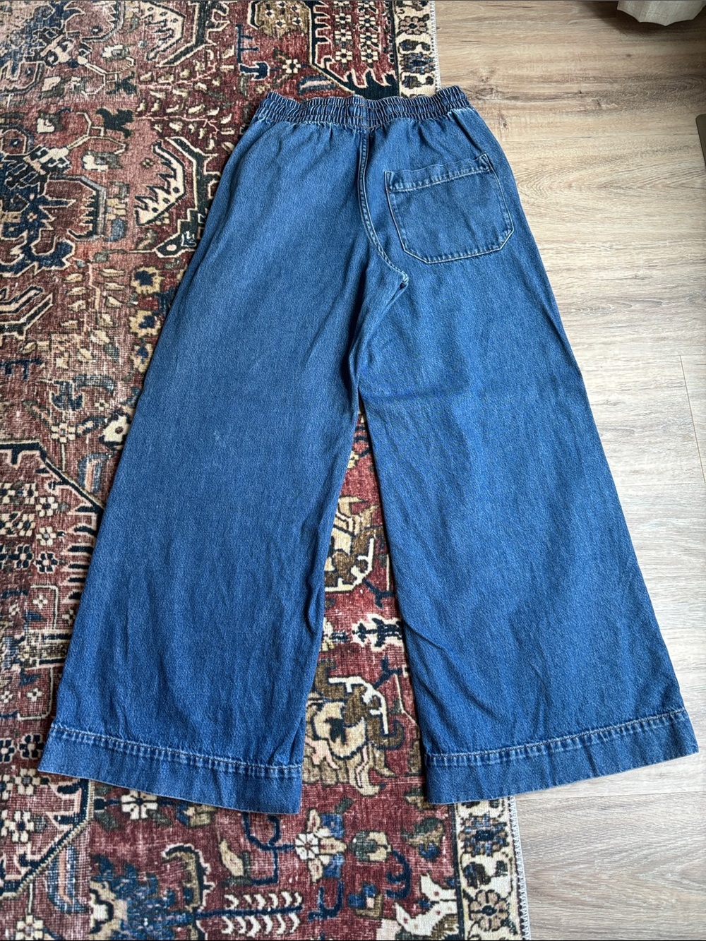 COS Wide-Leg Jeans in Blue Denim - Picture 4 of 7